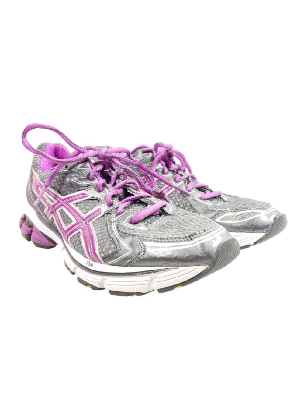 Asics GT-2170 Womens Size 8.5 Running Shoes Gray & Purple - Picture 2 of 9